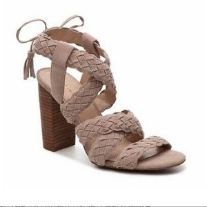 Suede sandals